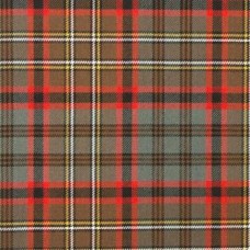 Nicholson Hunting Weathered 16oz Tartan Fabric By The Metre